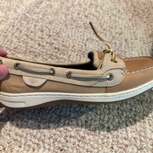 Sperry Women's Beige and Cream Loafers